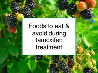 Foods to eat & avoid during tamoxifen treatment