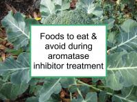 Foods to eat & avoid on aromatase inhibitors