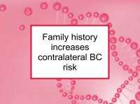 Familial increases contralateral BC risk