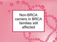 Non-BRCA carriers in BRCA families still affected