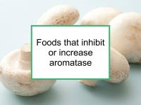 Foods that inhibit or increase aromatase