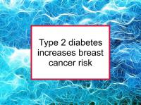 Type 2 diabetes increases breast cancer risk