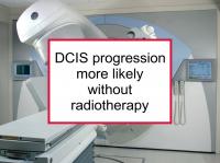 Radiotherapy prevents DCIS progression