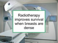 Radiotherapy improves survival for dense breasts