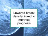 Lowered density means better prognosis