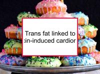 Trans fat linked to Adriamycin-induced cardiomyopathy