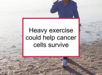 Heavy exercise could help cancer cells