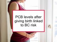 PCB levels after giving birth linked to BC risk