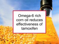 Omega-6 rich oil reduces effectiveness of tamoxifen