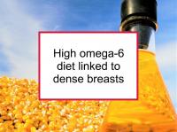 High omega-6 diet linked to dense breasts