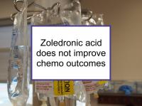 Zoledronic acid does not improve chemo result