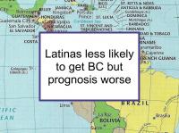 Latinas less likely to get breast cancer