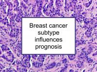 Breast cancer subtype influences prognosis