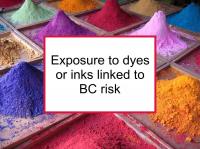 Exposure to dyes linked to BC risk