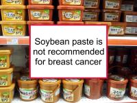 Soybean paste is not recommended for BC