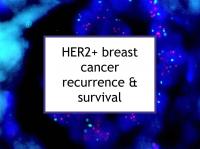 HER2+ breast cancer recurrence & survival