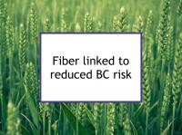 Fiber linked to reduced BC risk