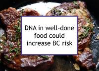 DNA in well-done food could increase BC risk