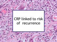 CRP linked to risk of  recurrence