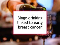 Binge drinking linked to ER+ breast cancer