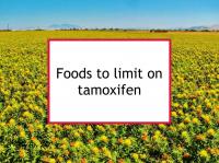 Foods to limit while on tamoxifen